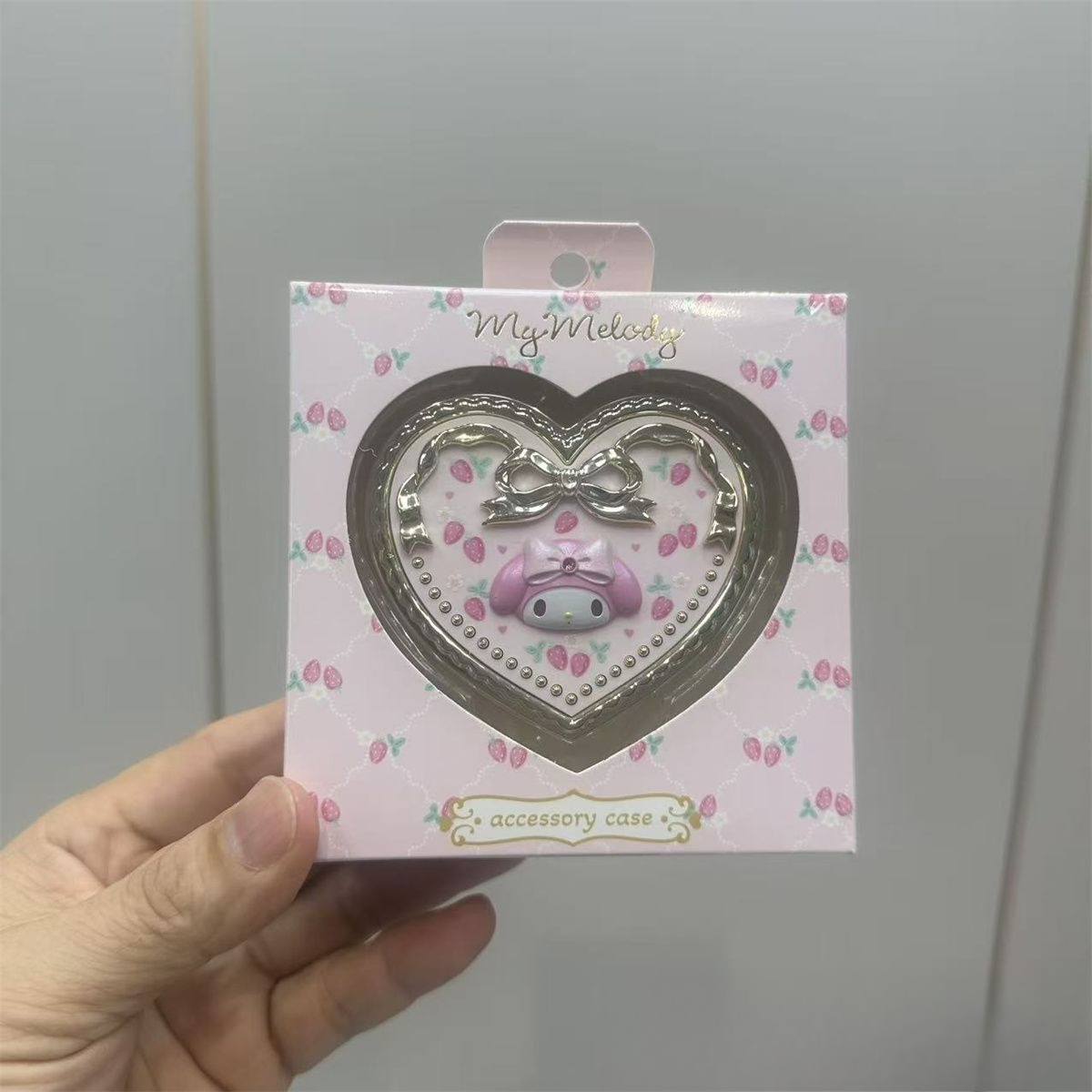Travel Accessories Jewelry - Kawaii Sanrio Portable Kitty Makeup Mirror