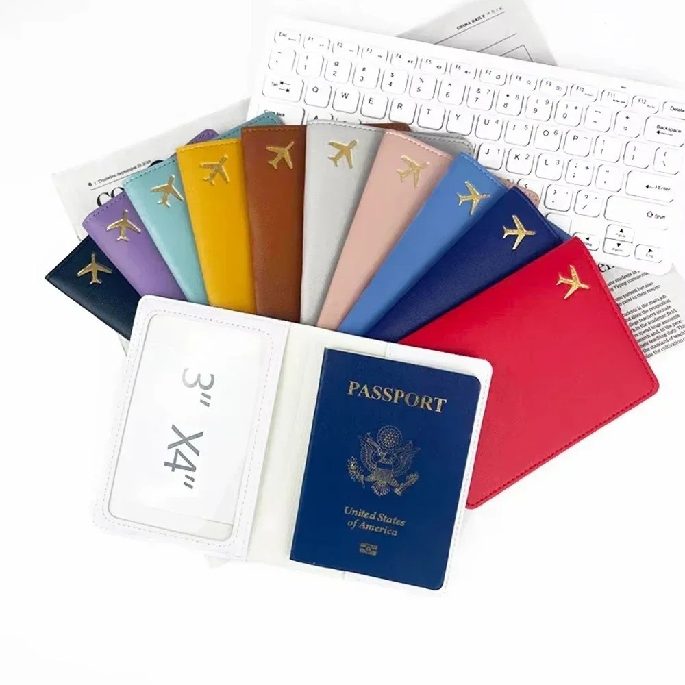 Travel Accessories Wallet - PU Leather Passport Holder Waterproof Lightweight