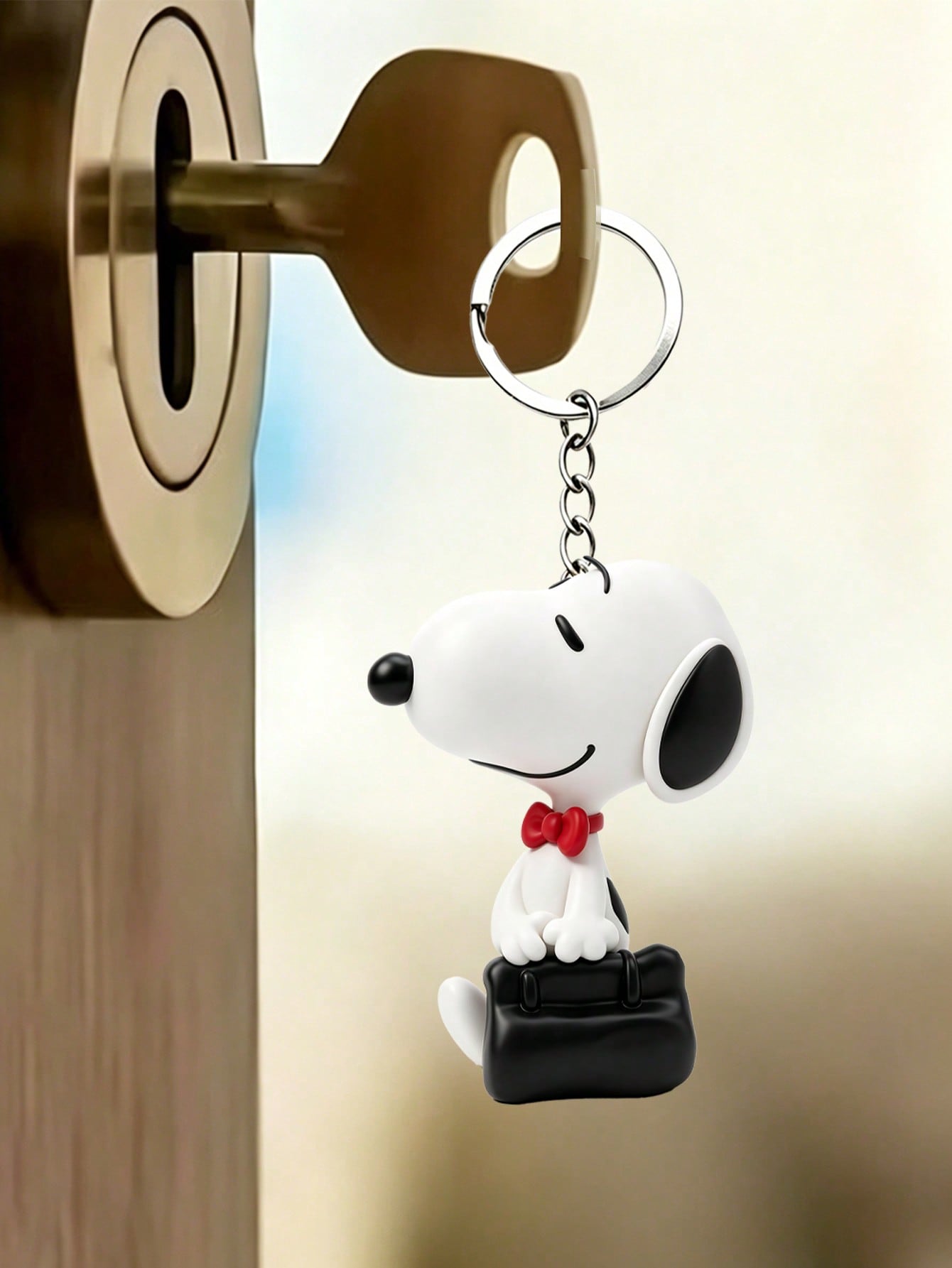 Red Bow Tie Small White Puppy- - đánh giá và giá Travel Accessories As Gifts