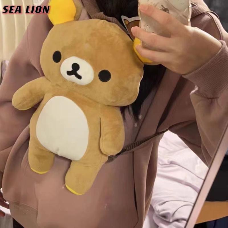 Cute Rilakkuma Plush Doll Back - đánh giá và giá Travel Accessories As Gifts