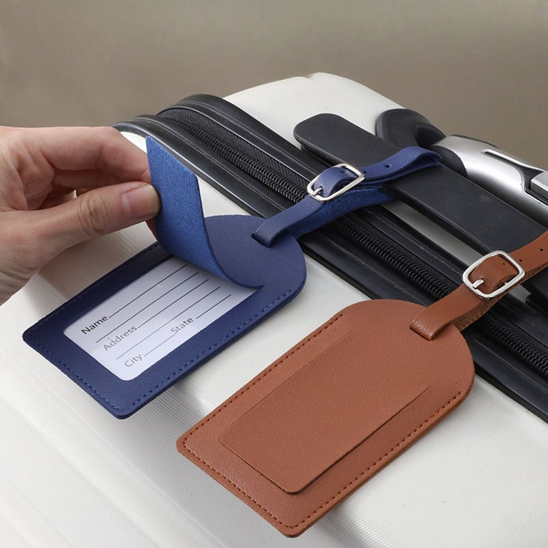 Women Men Luggage Tags PU Leat - đánh giá và giá Travel Accessories Aesthetic