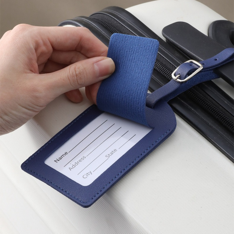 Women Men Luggage Tags PU Leat - đánh giá và giá Travel Accessories Aesthetic