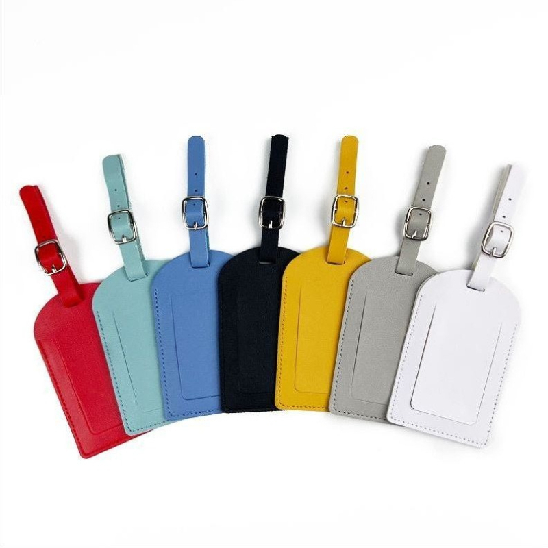 Women Men Luggage Tags PU Leat - đánh giá và giá Travel Accessories Aesthetic