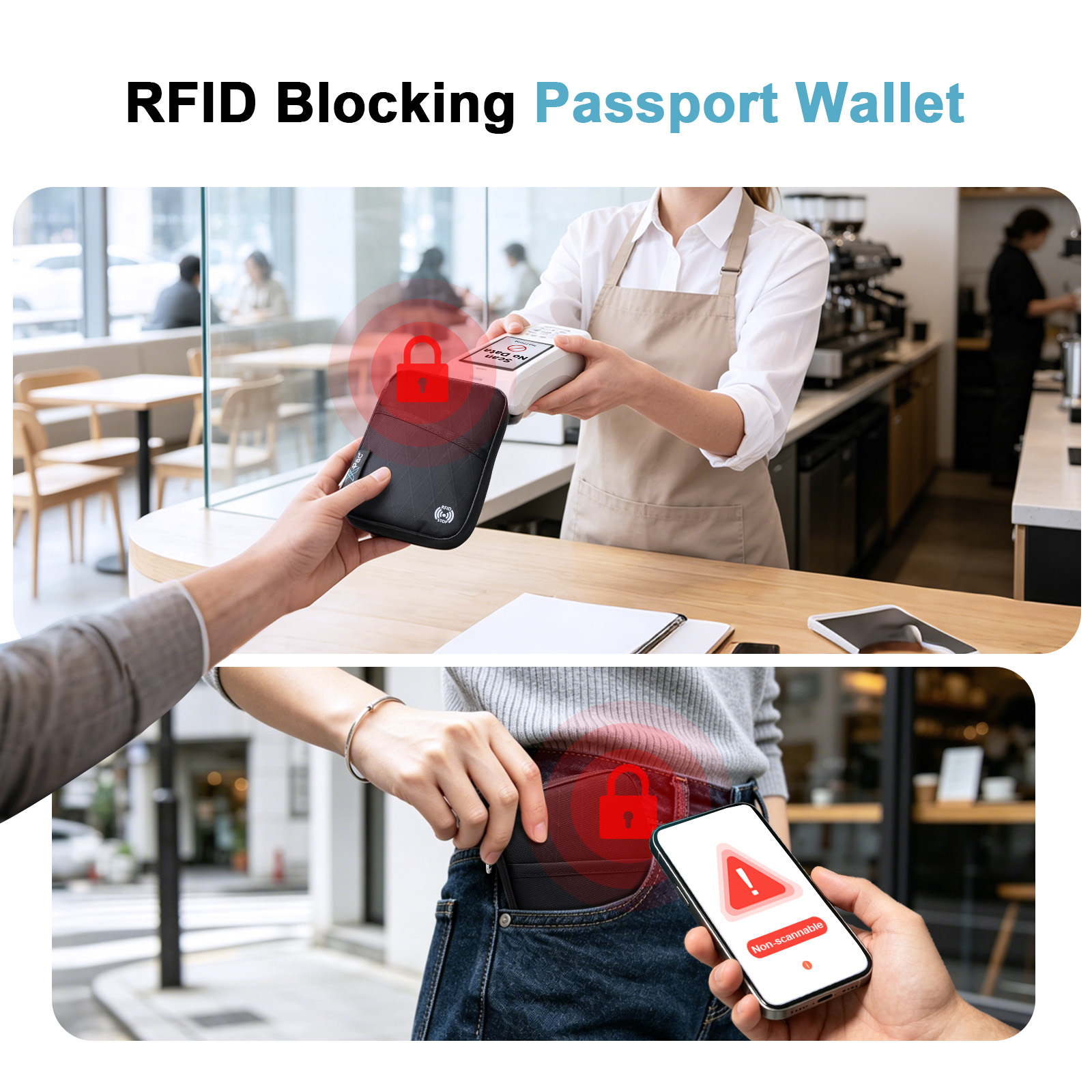 HcanKcan Mini Anti-theft Passp - đánh giá và giá Travel Accessories Wallet