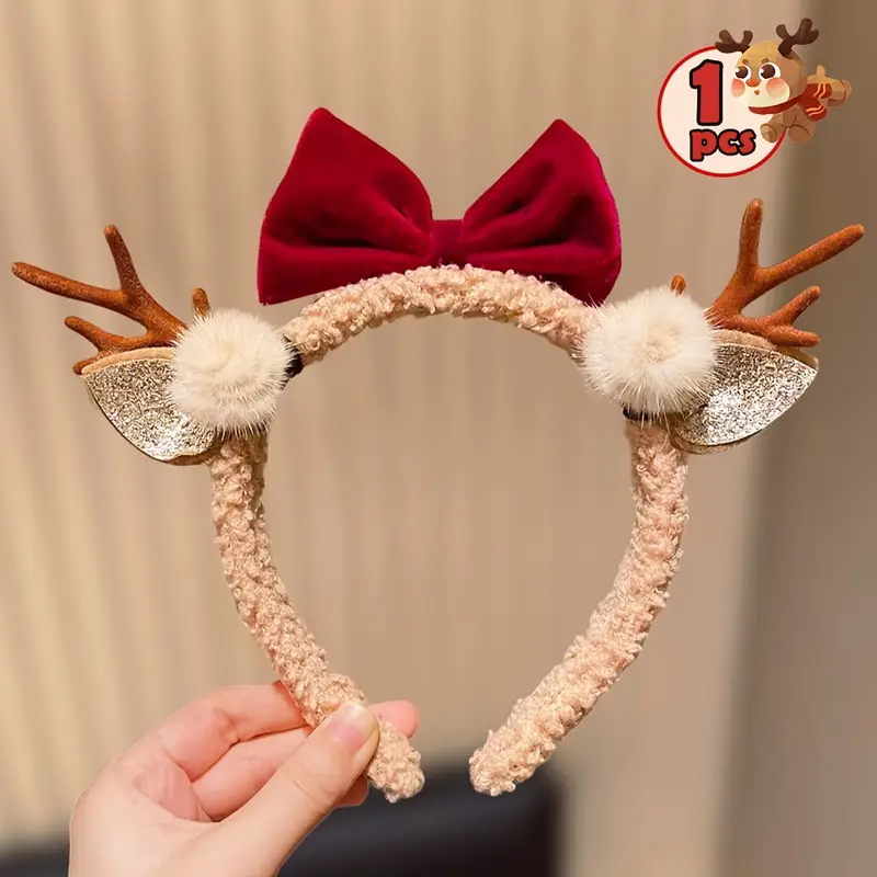 1 Christmas Element Antlers Bo - đánh giá và giá Travel Accessories As Gifts
