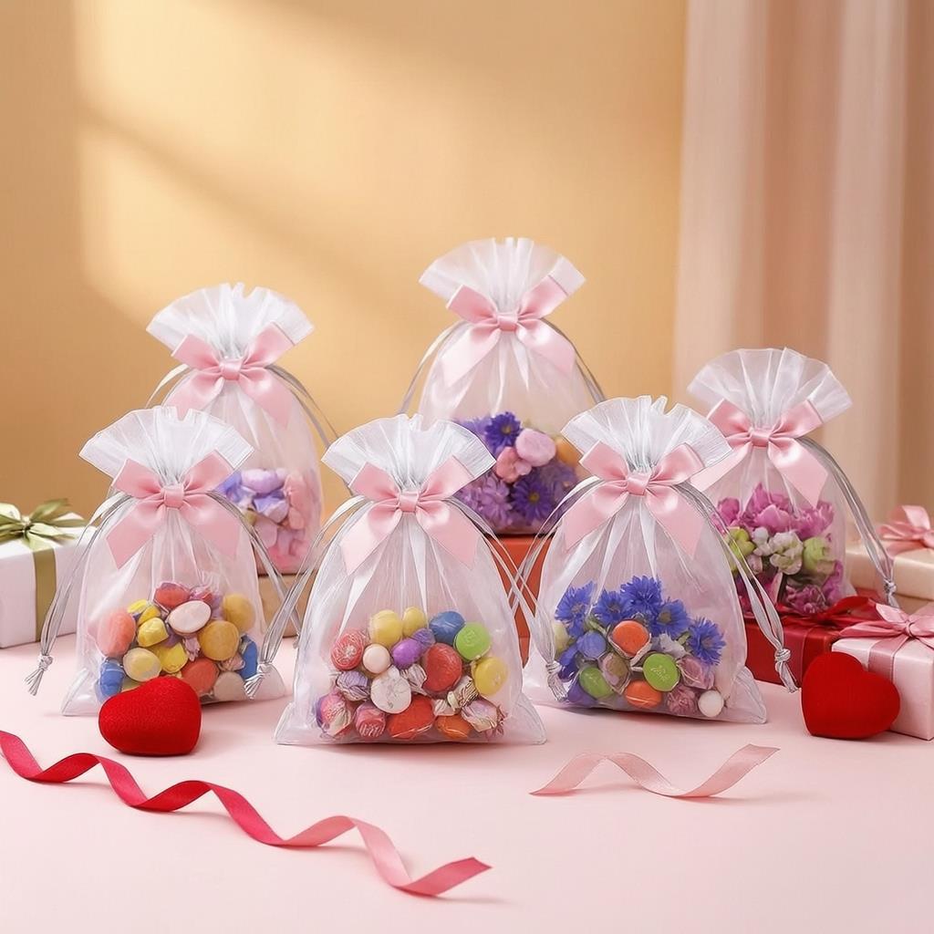 10/20Pcs Mesh Bags – Soft Tull - đánh giá và giá Travel Accessories Jewelry