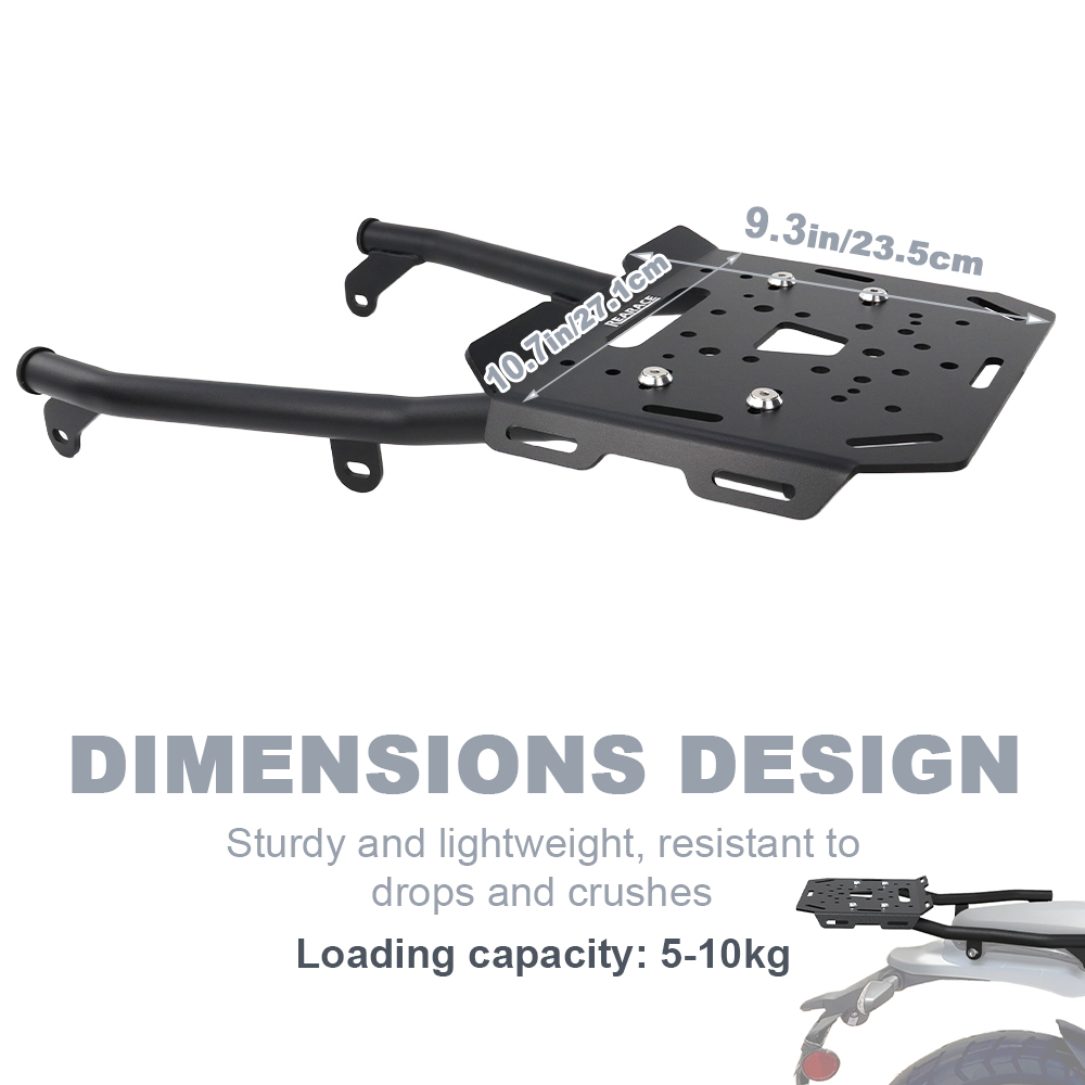 Motorcycle Rear Luggage Rack C - đánh giá và giá Luggage Cover Protector