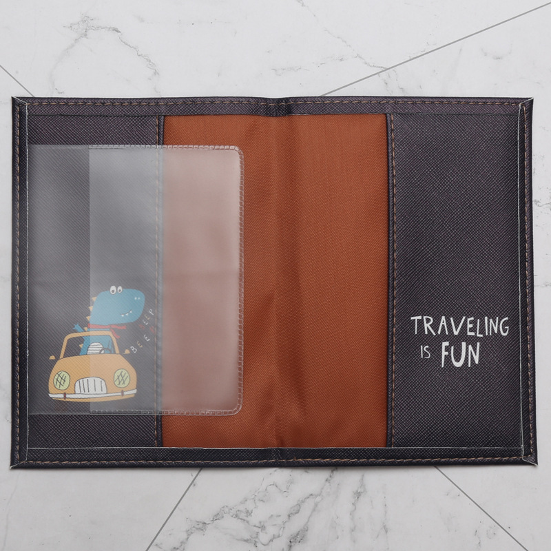 Cartoon Dinosaur Printed Passp - đánh giá và giá Travel Accessories Wallet