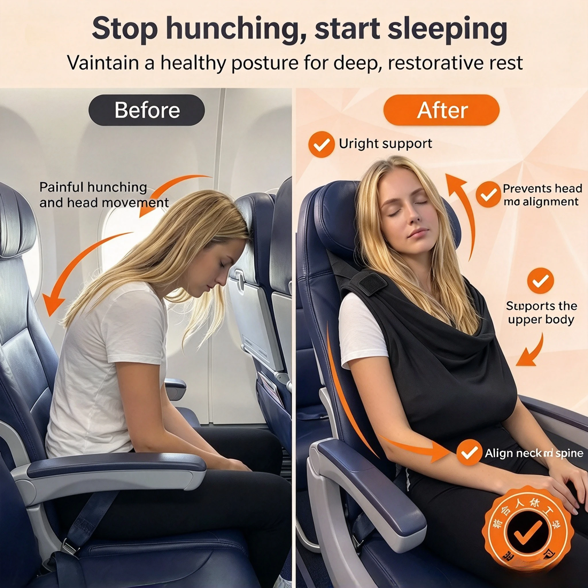 1pc Airplane Sleep Support Sys - đánh giá và giá Travel Accessories Long Flight