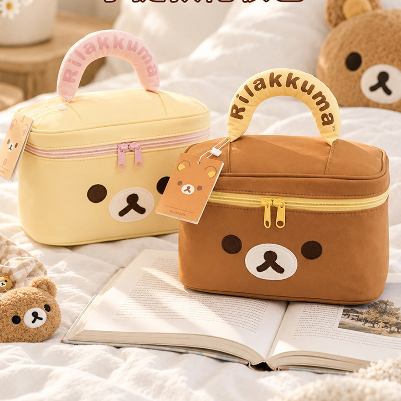 Anime Rilakkuma Makeup Bag Lar - đánh giá và giá Travel Accessories As Gifts