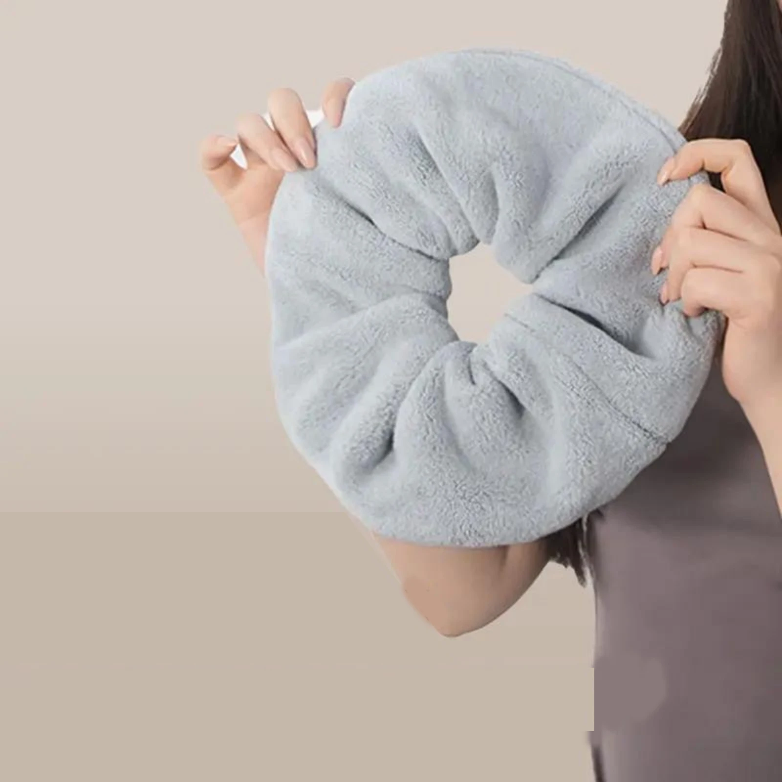1PC Absorbent Hair Towel Scrun - đánh giá và giá Travel Accessories Aesthetic