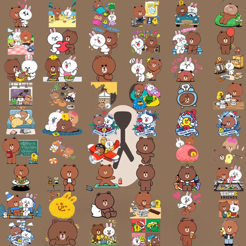 LINE FRIENDS Brown Cony Sally  - đánh giá và giá Luggage Cover Protector