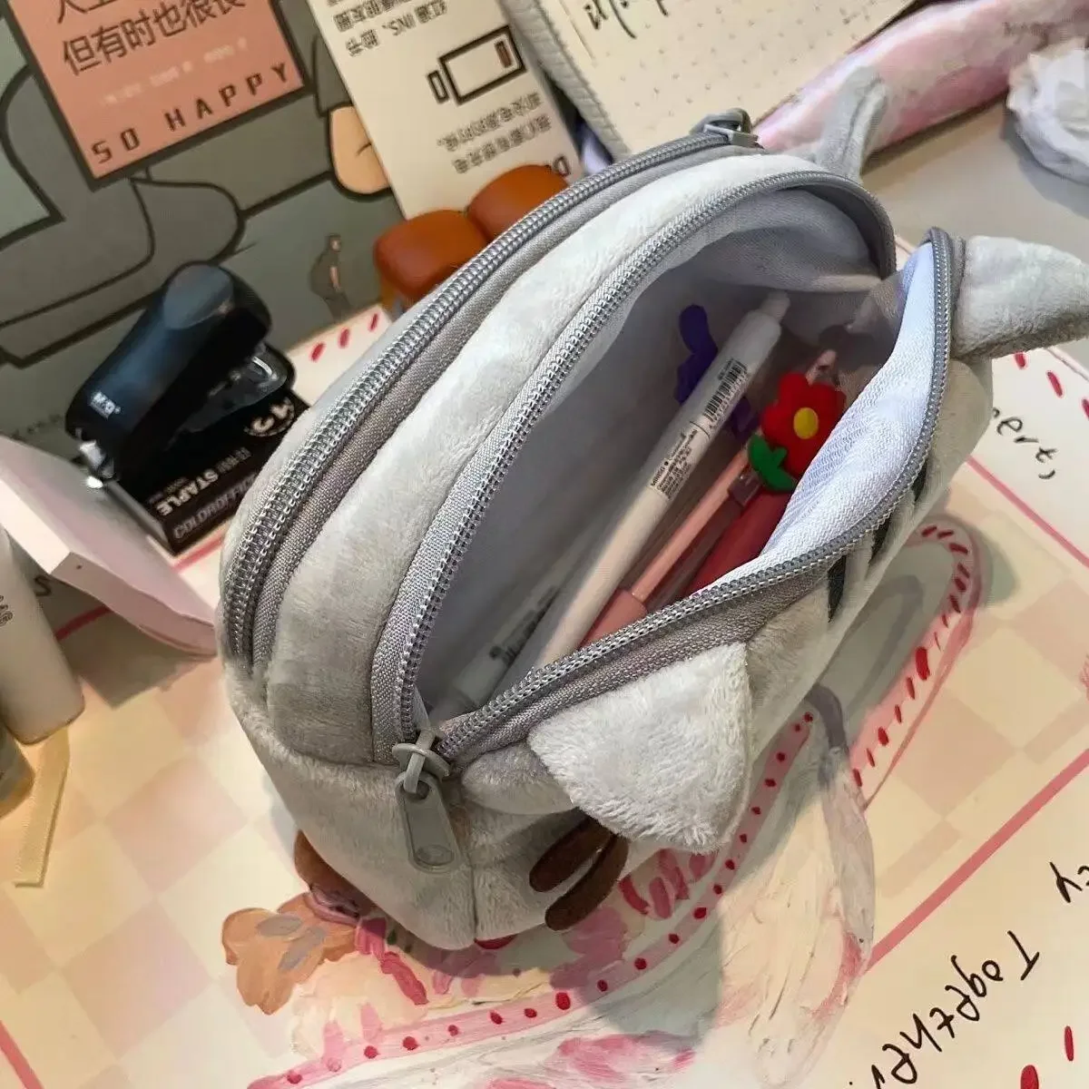 Cute Pusheen Pencil Case Carto - đánh giá và giá Luggage Cover Protector